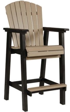 Signature Design by Ashley® Fairen Trail 3-Piece Black/Driftwood Bar Table Set-4