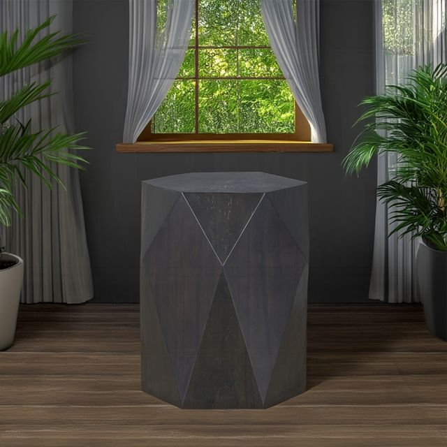 ACME Furniture Hanniel Antique Black End Table-1