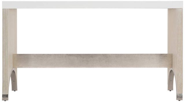 Bernhardt Solaria Dune Console Table with White Stone Top -3
