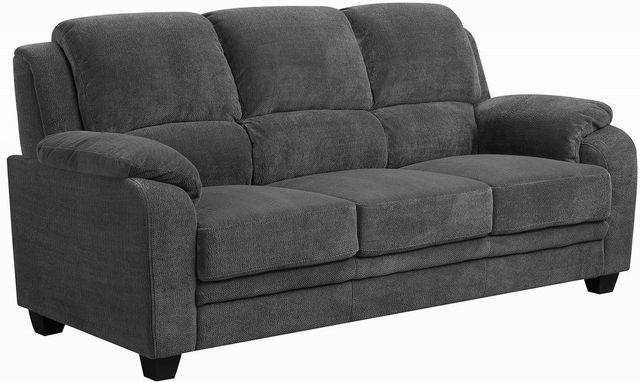 Coaster® Northend 3 Piece Charcoal Living Room Set-1