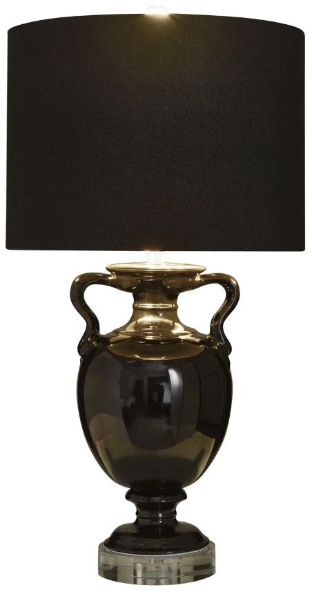 Harp & Finial® Belmont Black Table Lamp-2