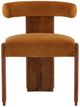 Dovetail Furniture Gwyneth Hudson Ginger/Brown Dining Chair-1