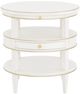 Fairfield® Camille Linen Round End Table-2