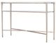 Hooker® Furniture Melange Jen White Console Table with Champagne Base-2