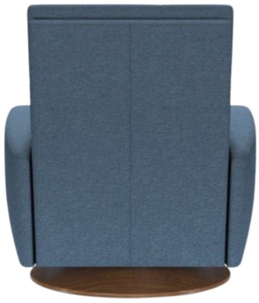 American Leather® Customizable Lanier Echo Fabric Recliner-3