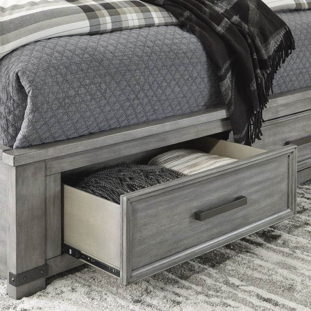 Signature Design by Ashley® Russelyn Gray Queen Storage Bed-5