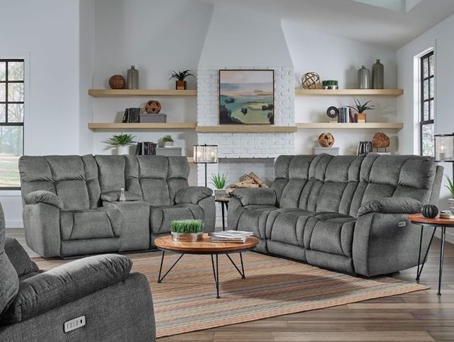 Southern Motion™ Customizable Wild Card Double Power Reclining Sofa with Headrest-1