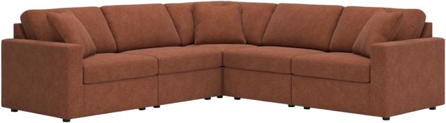 Signature Design by Ashley® Modmax 5-Piece Spice Curved Sectional-0