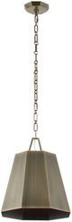 Uttermost® Granada Weathered Brass Pendant-3