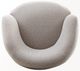 Parker House® Carina Bloke Cotton Swivel Barrel Chair-5
