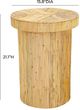 TOV Furniture Acadia Natural Rattan Side Table-2