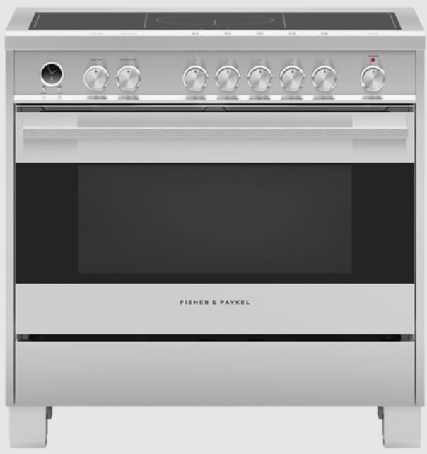Fisher & Paykel Contemporary Series 7 30" Stainless Steel Pro Style Electric Range-0