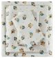 Olliix by True North by Sleep Philosophy Cozy Flannel Sand Owls Twin Cotton Printed Sheet Set-0