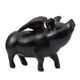 A & B Home Dark Broze Flying Pig Sculptural Accent-0