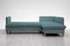Luonto® Furniture Flipper 2-Piece Blue Right-Arm Facing Full Sofa Sleeper Sectional and Chaise-3