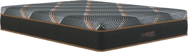 Copper by Spring Air® 13.5" Memory Foam Plush Smooth Top California King Mattress-0