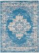 Nourison Home™ Grafix Blue 5'x7' Style 1 Area Rug-0