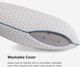 BEDGEAR® Frost King 0.0 Performance® Medium Firm Pillow for Warm/Hot Sleepers-4