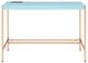 ACME Furniture Midriaks Baby Blue/Gold Writing Desk-1