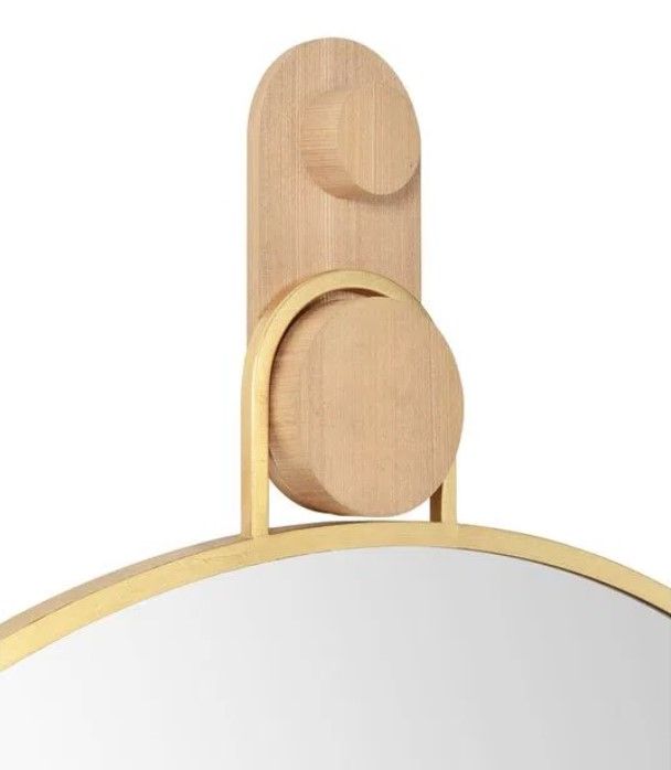 Renwil® Kinsley Gold Leaf Accent Mirror-2