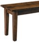 Archbold Furniture Customizable Amish Essentials Solid Top Bench-1