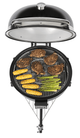 Weber® Summit® Kamado E6 Black 24" Portable Charcoal Grill-2