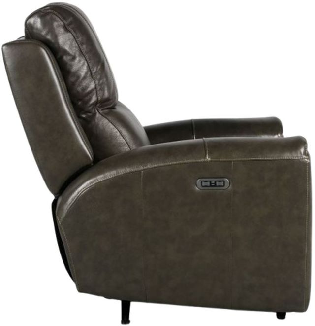 Steve Silver Co. Laurel Gray Dual Power Reclining Chair-2