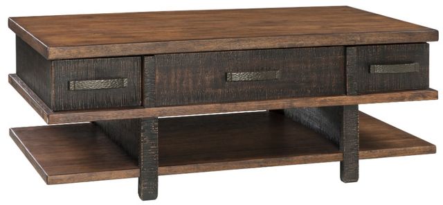 Signature Design by Ashley® Stanah 3-Piece Two-Tone Living Room Table Set-1