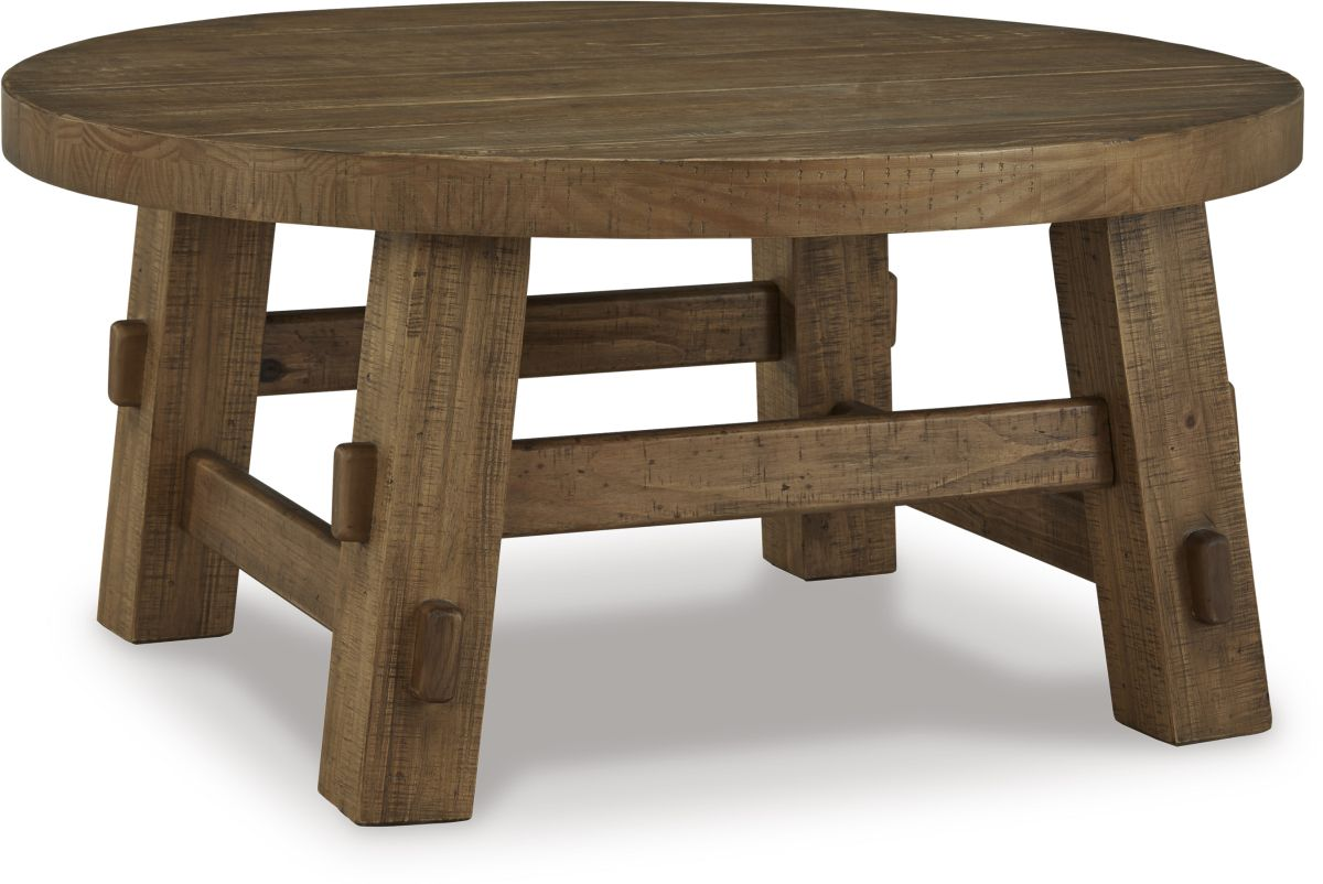 Mackifeld Coffee Table - Warm Brown Mackifeld Coffee Table - Warm Brown