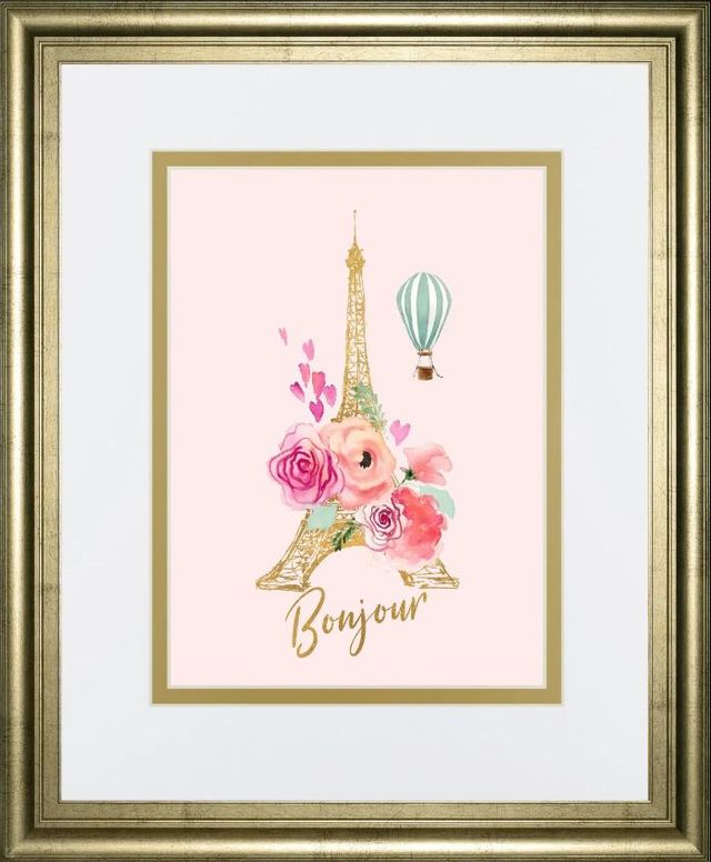 Classy Art Paris Bonjour by Lanie Loreth Wall Art-0