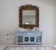 International Furniture Direct Aruba Sky Blue TV Stand-2