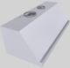 Vent-A-Hood® 54" Wall Mounted Range Hood-White-1