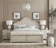 American Drew® Cambric Vignette Creme King Panel Bed-1