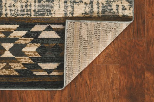 KAS Rugs Chester 5636 Slate Blue Pines 5'x8' Rug-4