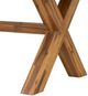 A & B Home Natural Cross Dining Table-4