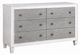 ACME Furniture Katia Rustic Gray/White Dresser-0