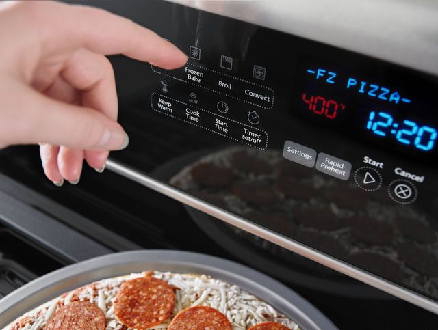 Whirlpool® 30" Stainless Steel Gas Built In Double Oven Range-7