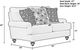 Jackson Furniture Cumberland Ecru Loveseat-4