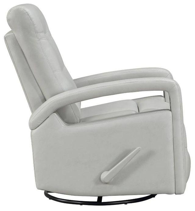 Homelegance® Camden Smoke Manual Swivel Glider Recliner-3