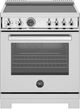 Bertazzoni Professional Series 30" Fingerprint Resistant Stainless Steel Pro Style Induction Range-0