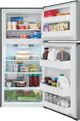 Frigidaire® 13.9 Cu. Ft. Brush Steel Top Freezer Refrigerator-3