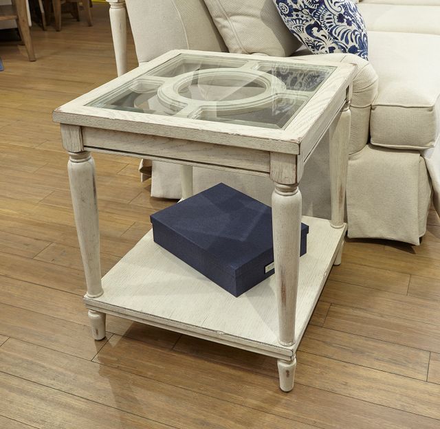 aspenhome® Radius Alabaster End Table-3