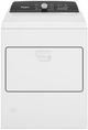 Whirlpool® 7.0 Cu. Ft. White Front Load Gas Moisture Sensing Dryer-0