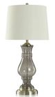 Stylecraft Dark Grey/White Table Lamp -0