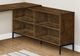 Monarch Specialties Inc. Brown L-Shaped Office Desk-2