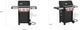 Weber® Spirit® EX-325 3-Burner Black Freestanding Natural Gas Grill-1