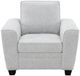 Intercon Ashbury TUP Soft Gray Chenille Ashbury Chair-0