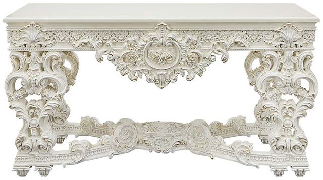 ACME Furniture Adara Antique White Sofa Table-1