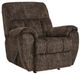 Signature Design by Ashley® Rampant Chocolate Manual Rocker Recliner-0