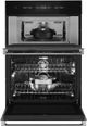 JennAir® NOIR™ 30" Stainless Steel Built-In Oven/Microwave Combination Electric Wall Oven-3